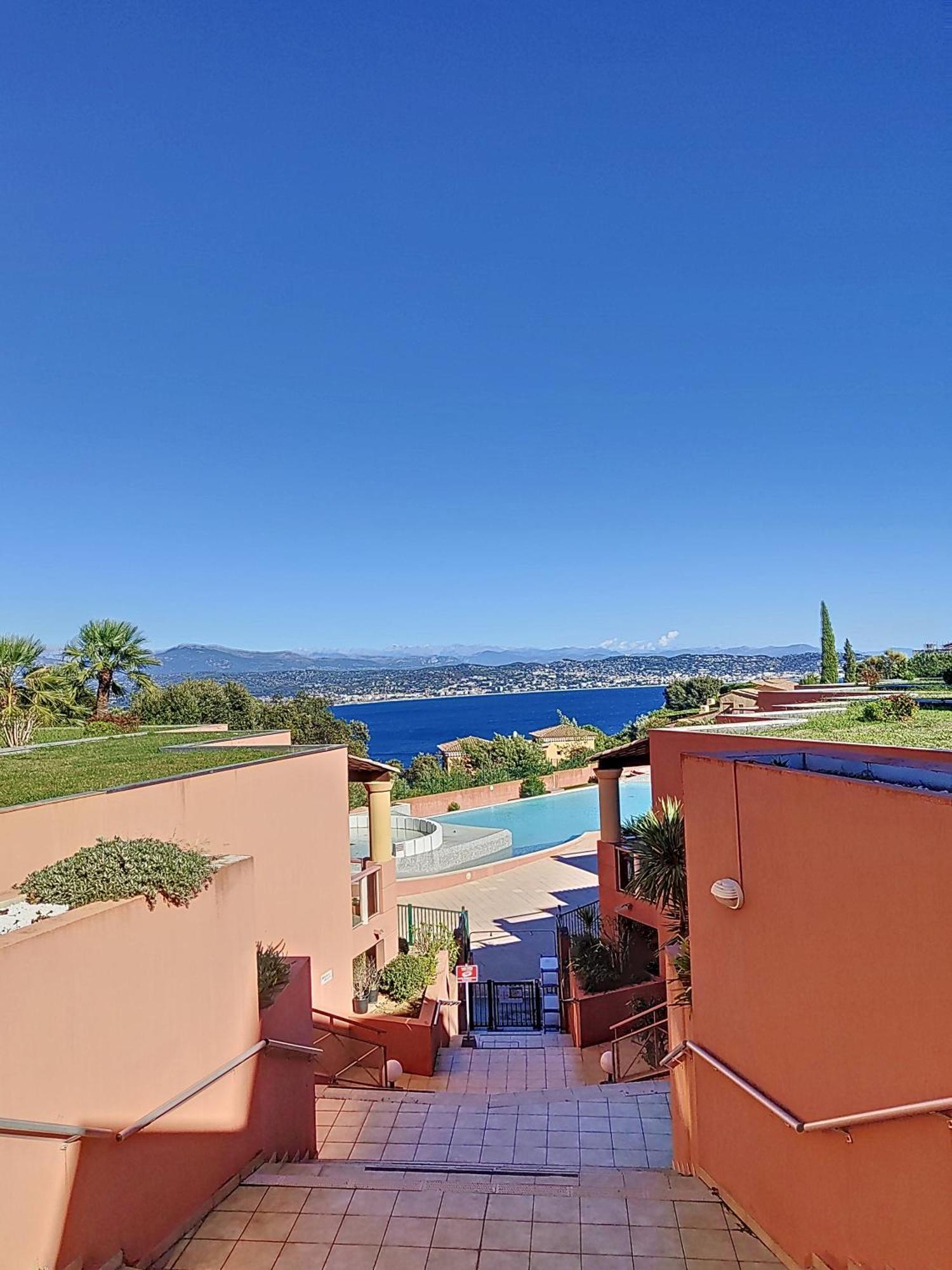 Vue Mer, Piscine, Free Parking Lejlighed Théoule-sur-Mer Eksteriør billede