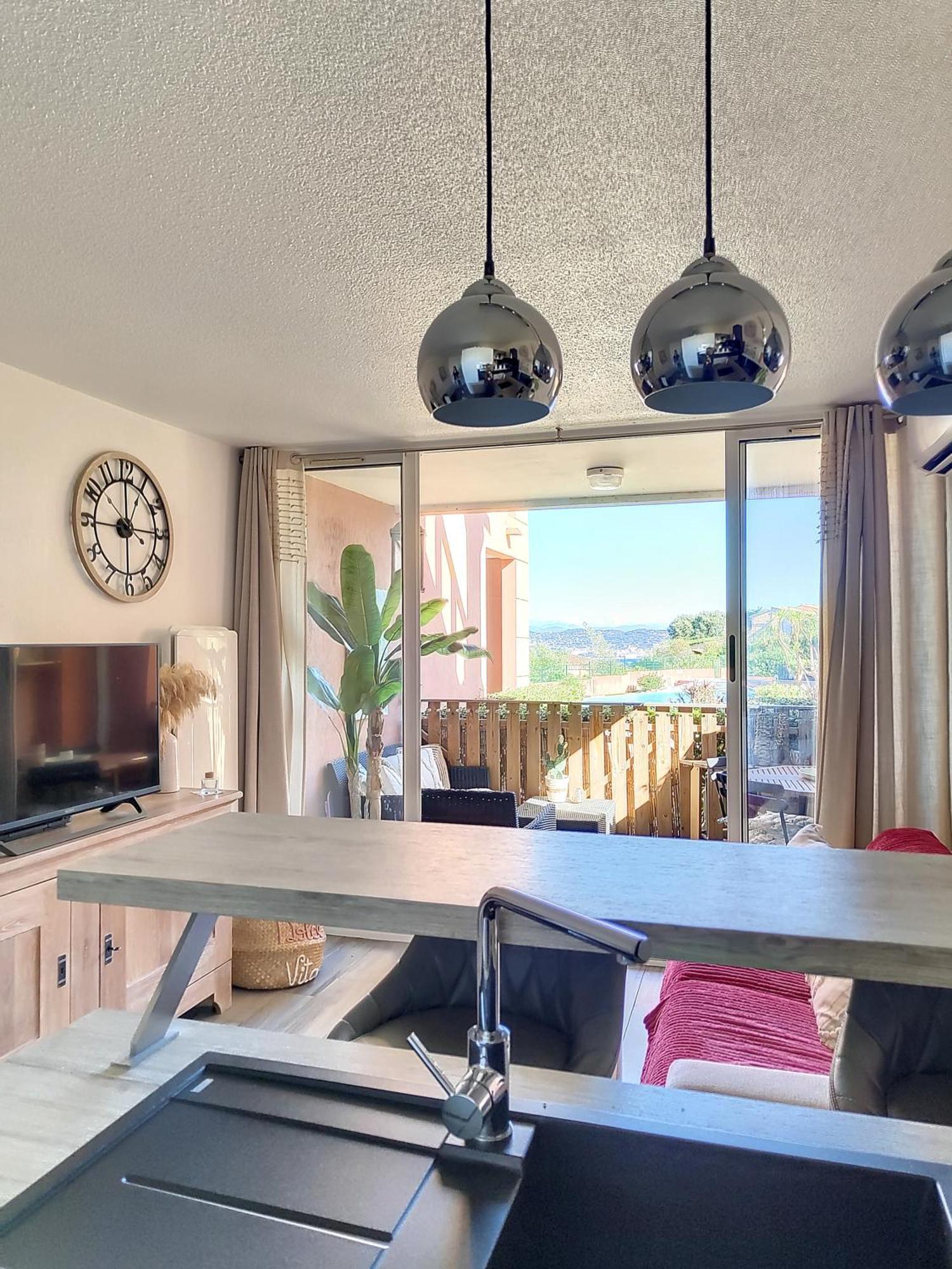 Vue Mer, Piscine, Free Parking Lejlighed Théoule-sur-Mer Eksteriør billede