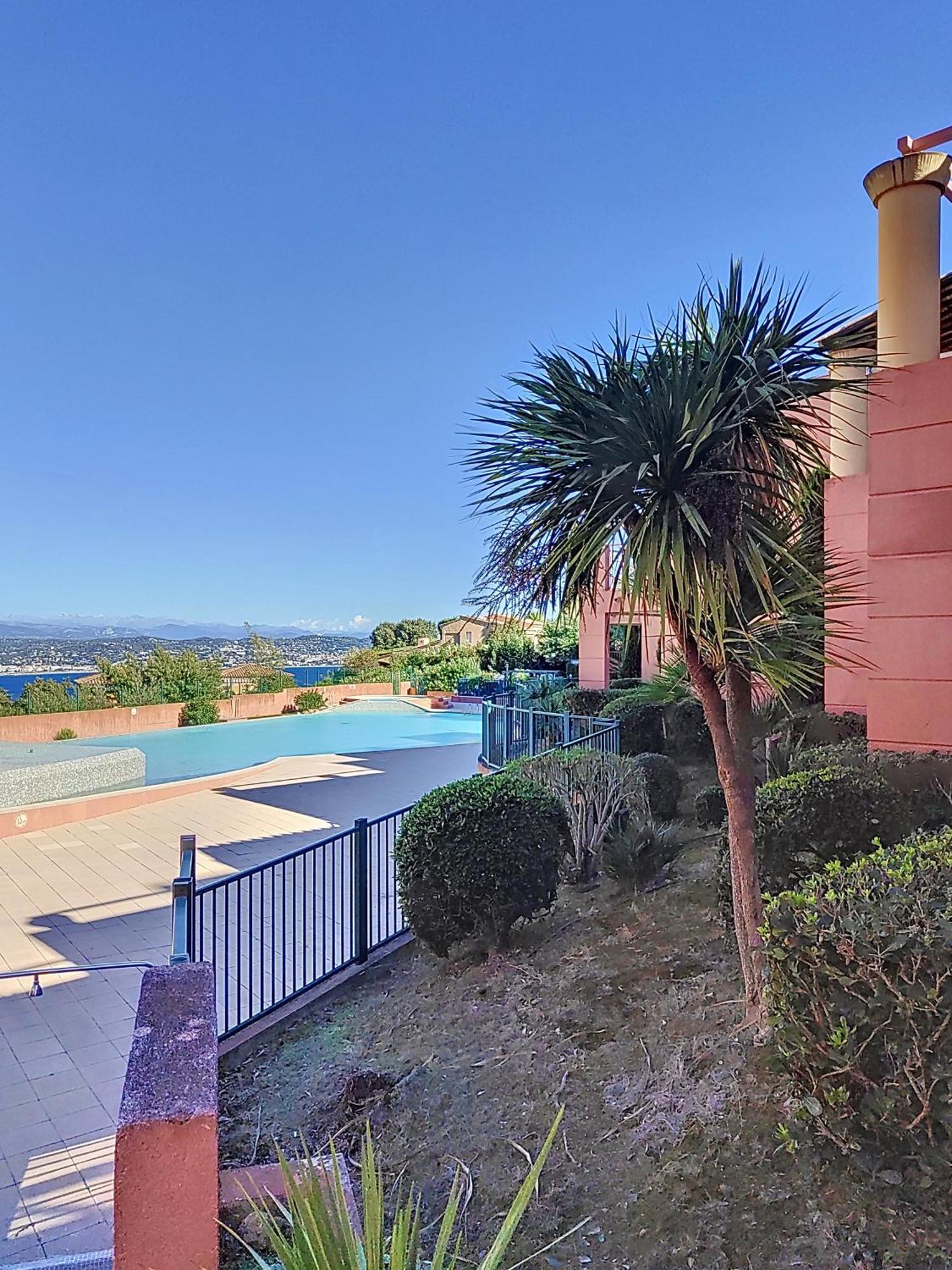 Vue Mer, Piscine, Free Parking Lejlighed Théoule-sur-Mer Eksteriør billede